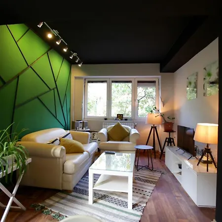 דירה Green In Bohemian Debar Maalo סקופיה
